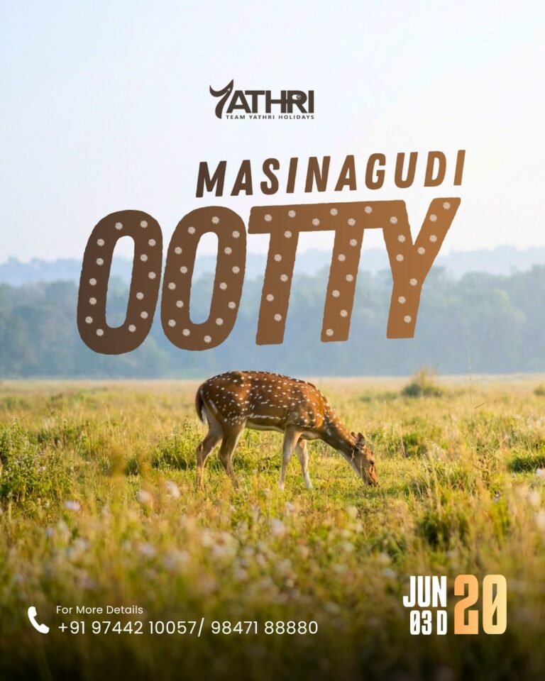 20 June 2026 Ooty Masinagudy