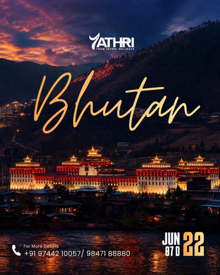 22 June Bhutan Tour Package: 6 Nights & 7 Days in the Land of Happiness
